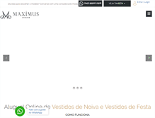 Tablet Screenshot of maximusatelier.com.br